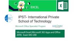 Formation Bureautique Microsoft Excel Associate (Microsoft 365 Apps and Office 2019) Exam MO-200
