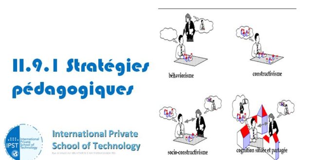 II.9.1 Stratégies pédagogiques