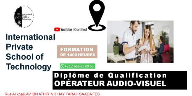 Formation Visual design using Premiere Pro ACA Creative Cloud 2020 in FEZ MOROCCO
