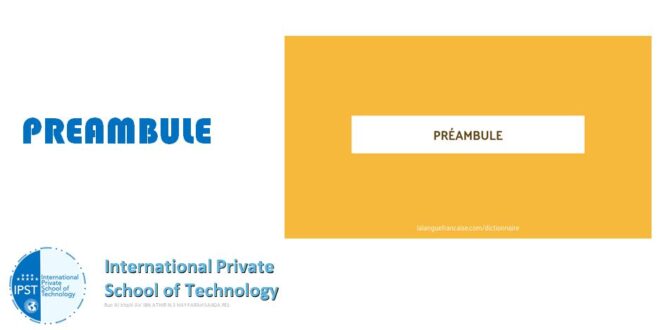 PREAMBULE