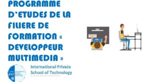 PROGRAMME D’ETUDES DE LA FILIERE DE FORMATION « DEVELOPPEUR MULTIMEDIA »