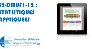 S2-DMUF1-12 : STATISTIQUES APPLIQUEES