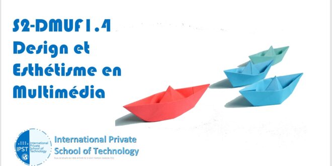 S2-DMUF1.4 Design et Esthétisme en Multimédia