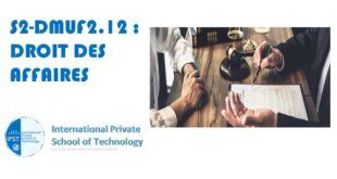 S2-DMUF2.12 : DROIT DES AFFAIRES