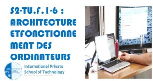S2-TU.F.1-6 : ARCHITECTURE ET FONCTIONNEMENT DES ORDINATEURS