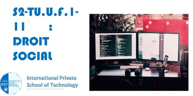 S2-TU.U.F.1-11 : DROIT SOCIAL