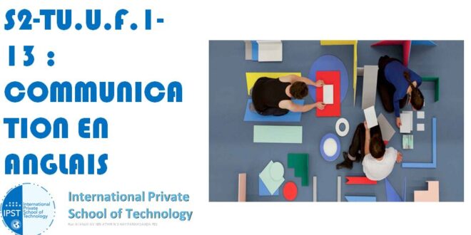 S2-TU.U.F.1-13 : COMMUNICATION EN ANGLAIS