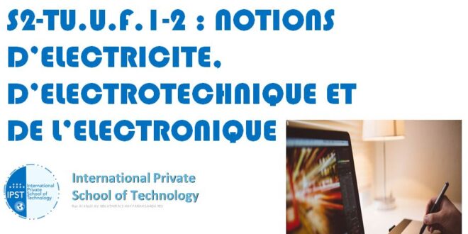 S2-TU.U.F.2-8 : ENVIRONNEMENT DU TRAVAIL ET ORGANISATION DE LA MAINTENANCE