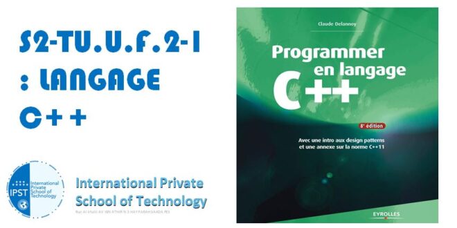 S2-TU.U.F.2-1 : LANGAGE C++