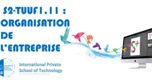 S2-TUUF1.11 : ORGANISATION DE L’ENTREPRISE