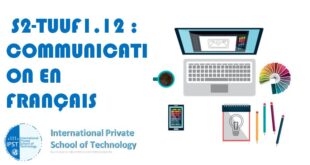 S2-TUUF1.12 : COMMUNICATION EN FRANÇAIS
