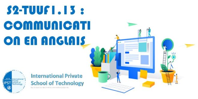 S2-TUUF1.13 : COMMUNICATION EN ANGLAIS